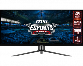MSI MAG401QR 40" Ultrawide is official with 155hz IPS screen and Adaptive Sync